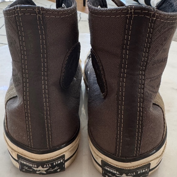 Converse Chuck 70 High-Top Sneakers - Dark Brown and Tan. Unisex M4. W6 - Picture 12 of 13